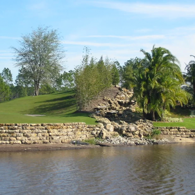 RETAINING WALL - WATERFALL COMBO